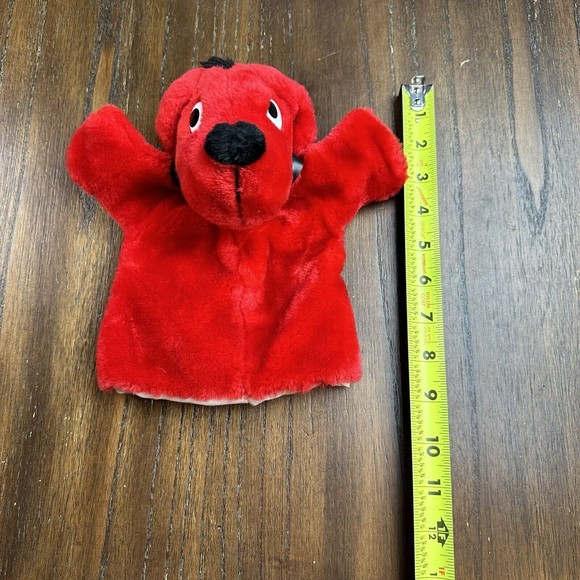 Clifford The Big Red Dog Hand Puppet Norman Bridwell toy plush - Picture 6 of 7